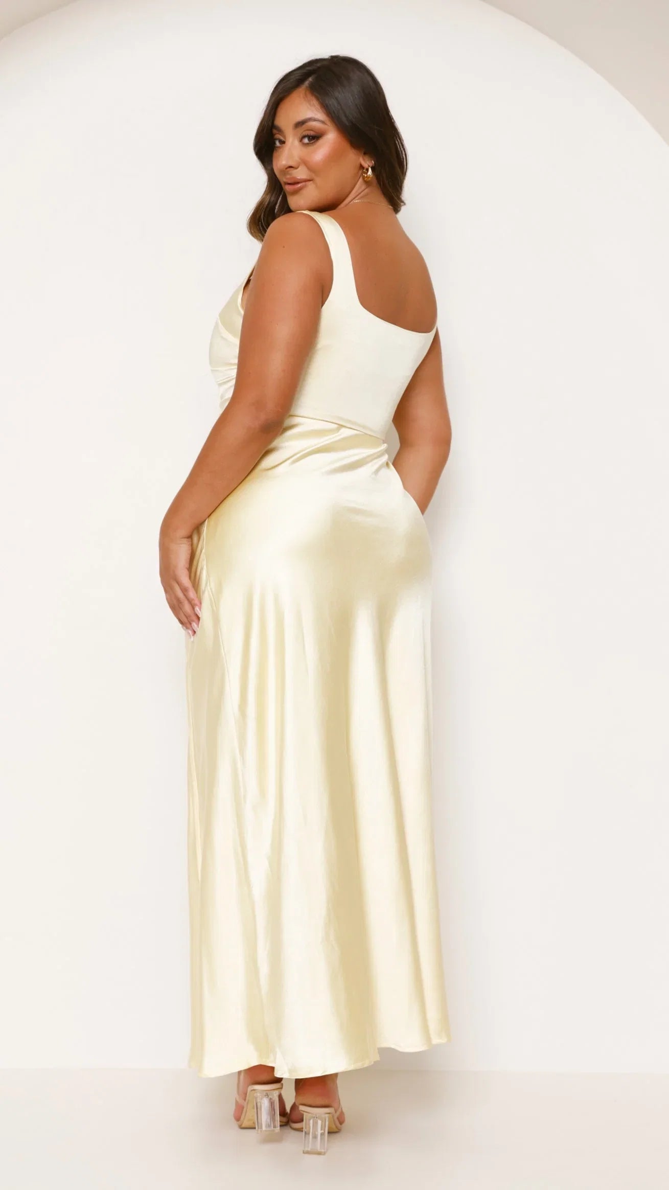 Alaria Maxi Dress Yellow