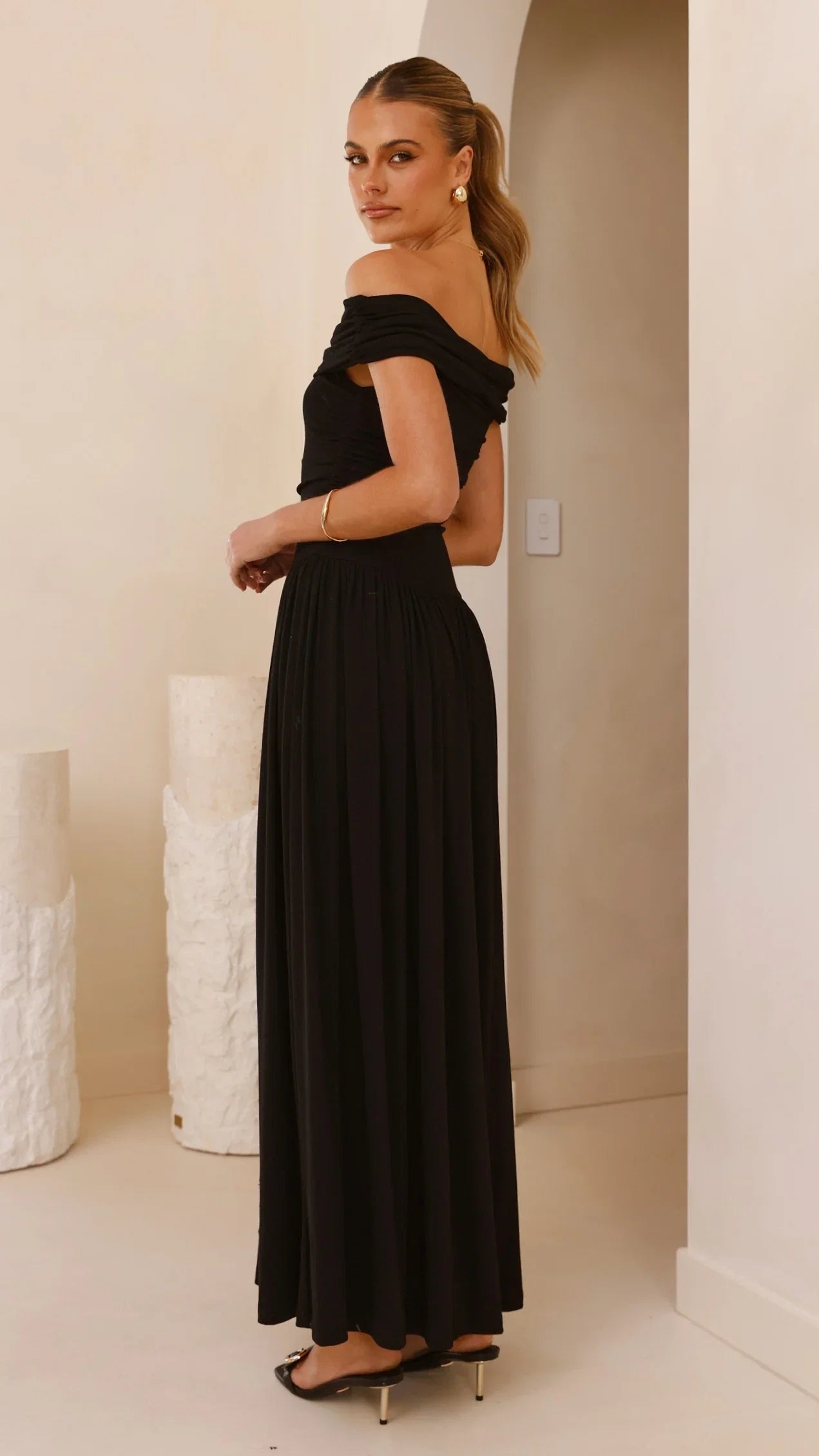 Manalla Maxi Dress Black
