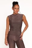 Nissa Lurex Top Bronze