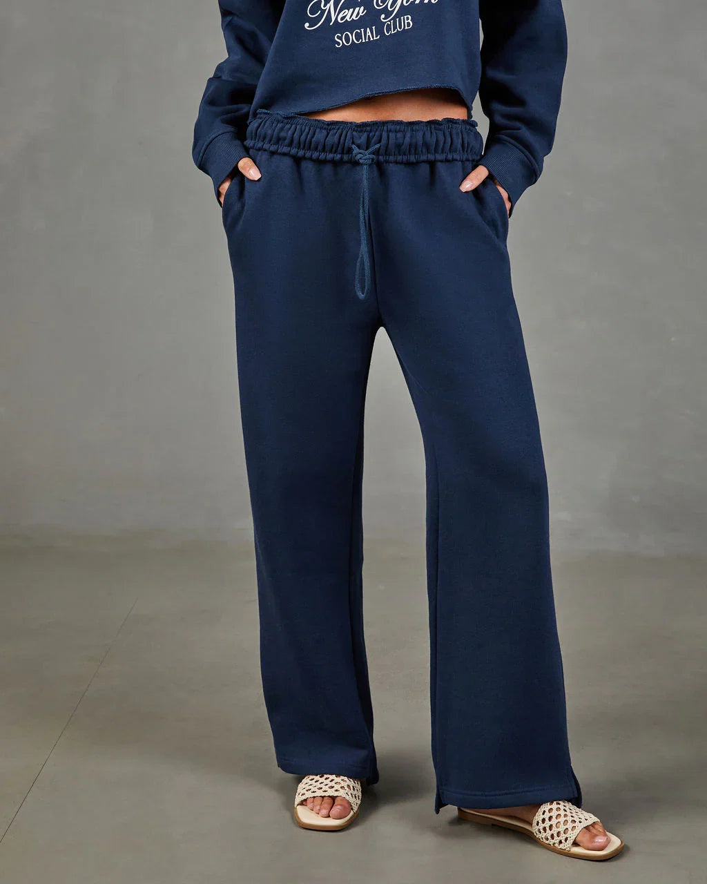Montauk Social Club Fleece Drawstring Sweatpants