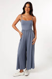 Kameron Knit Jumpsuit Dusty Blue