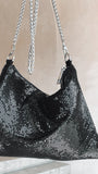 Chain Mesh Bag Black