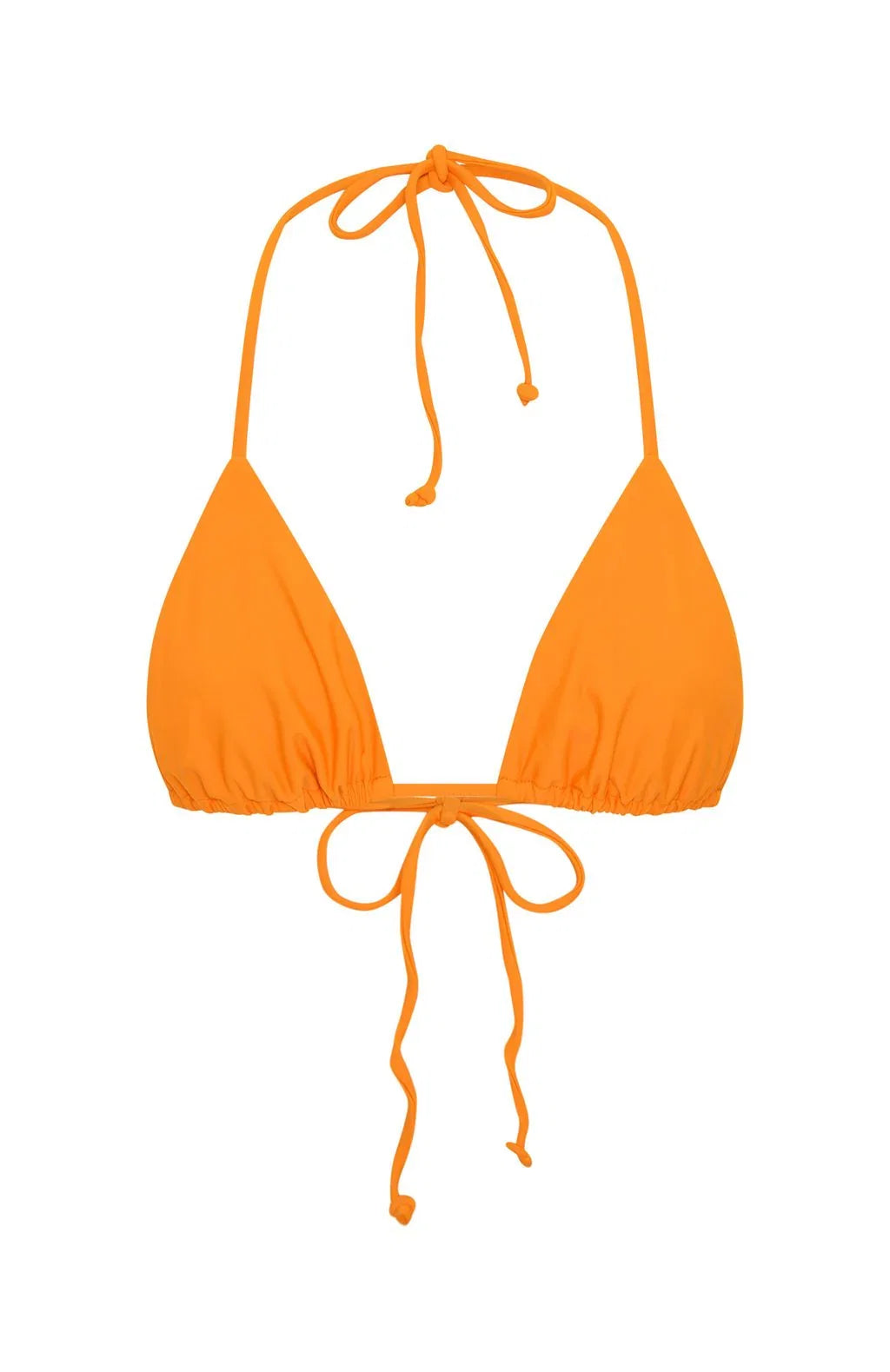 Golden Hour Bikini Top Tangerine