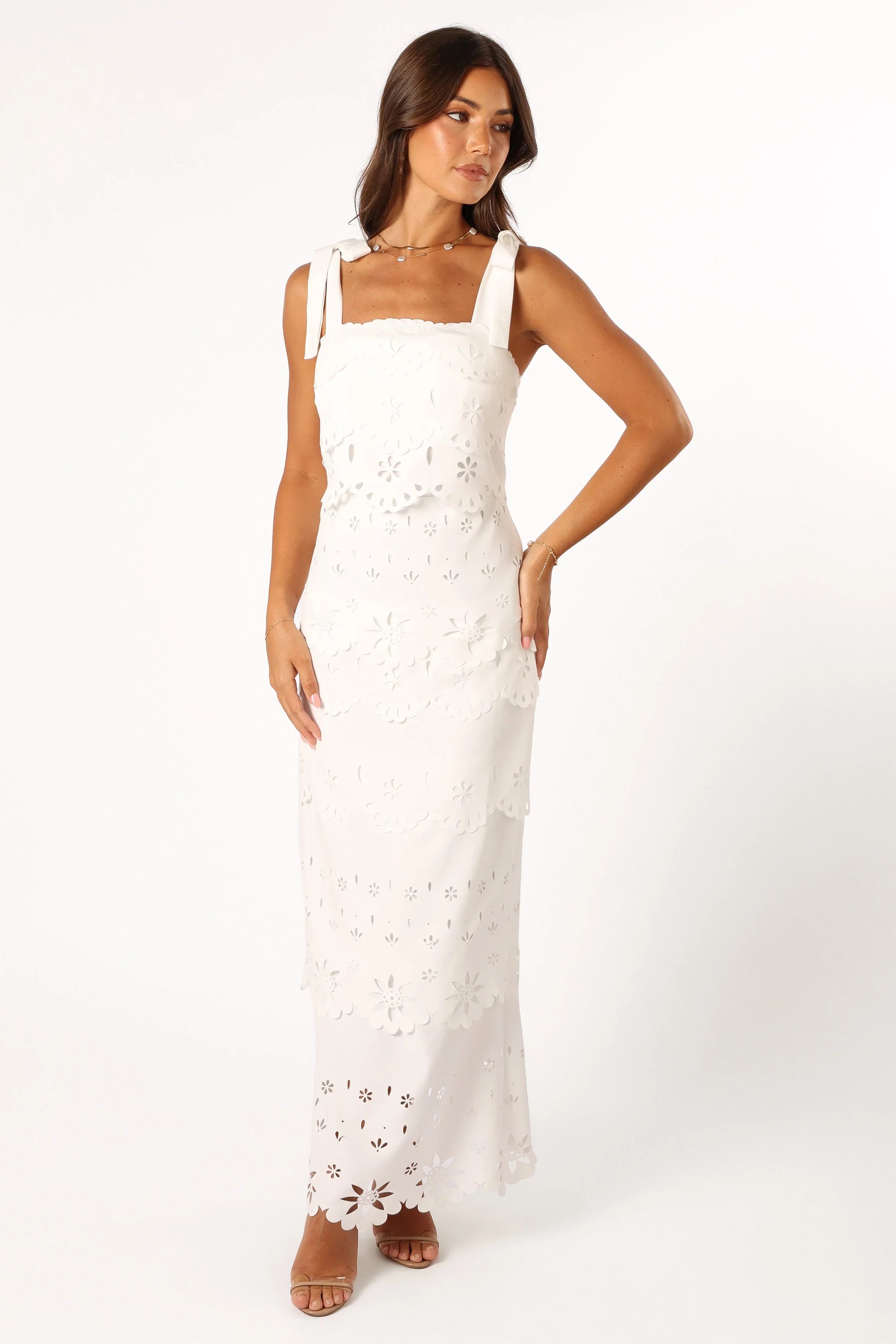 Pippa Maxi Dress Off White
