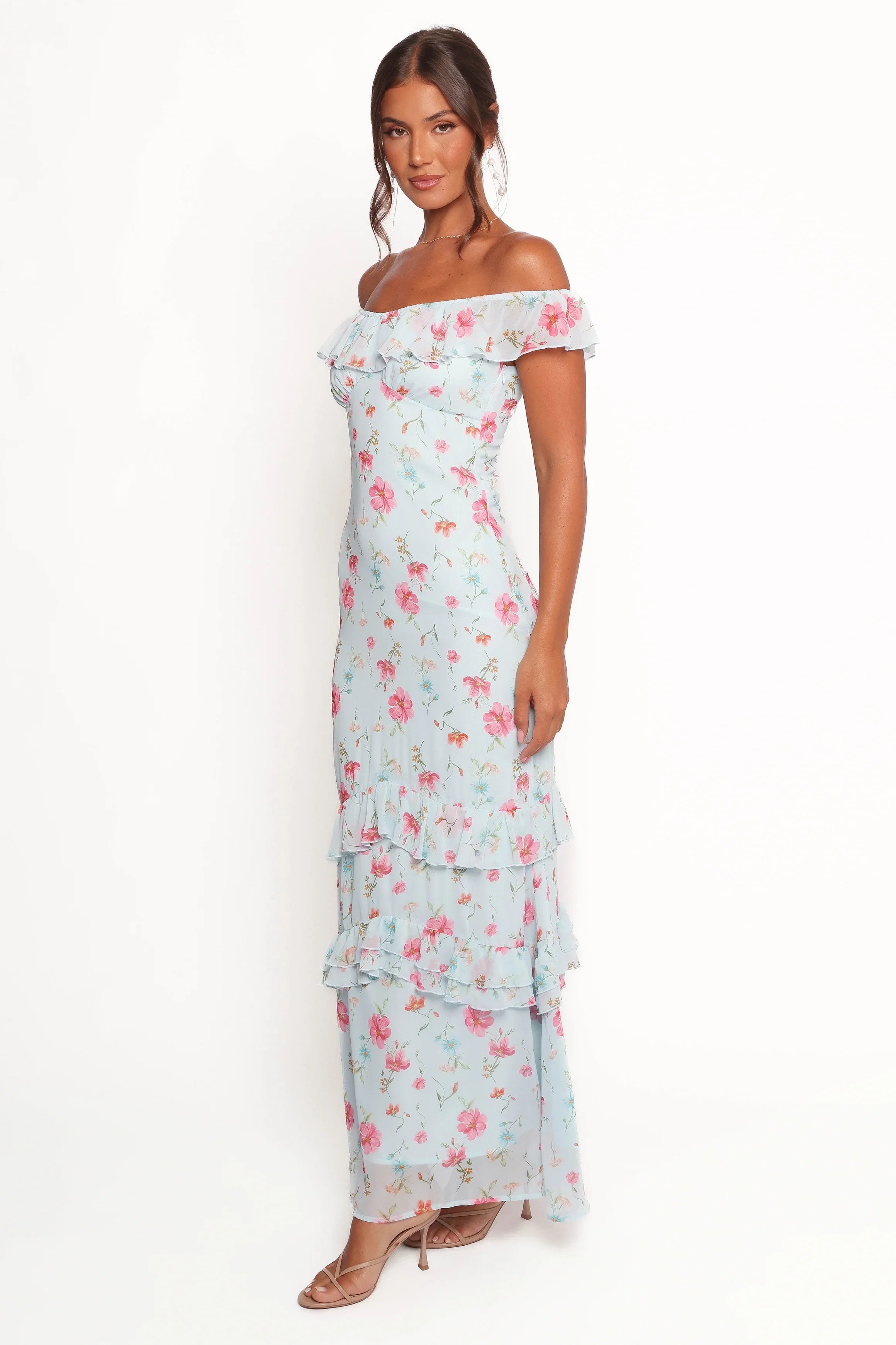 Irelynn Maxi Dress Blue Floral