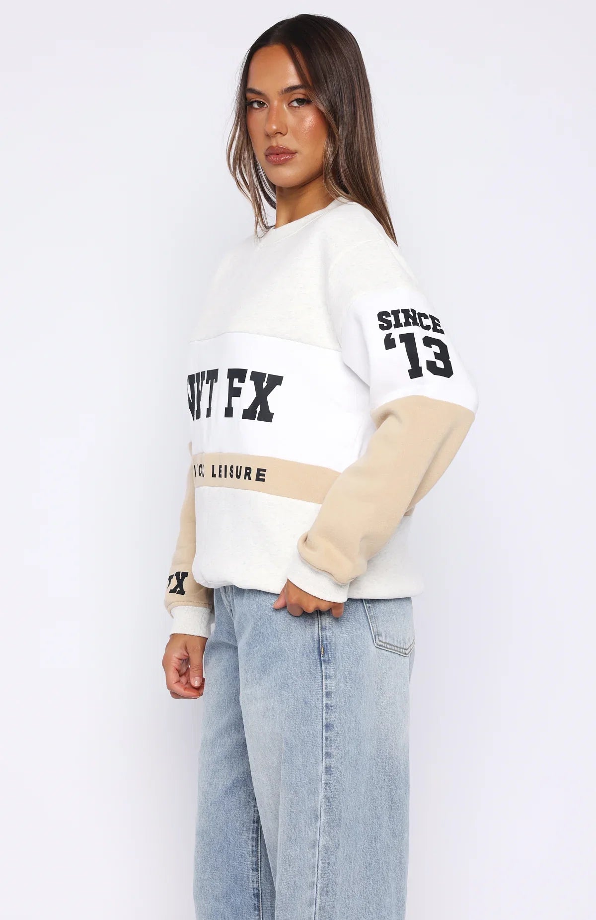Latest And Greatest Oversized Sweater Neutral