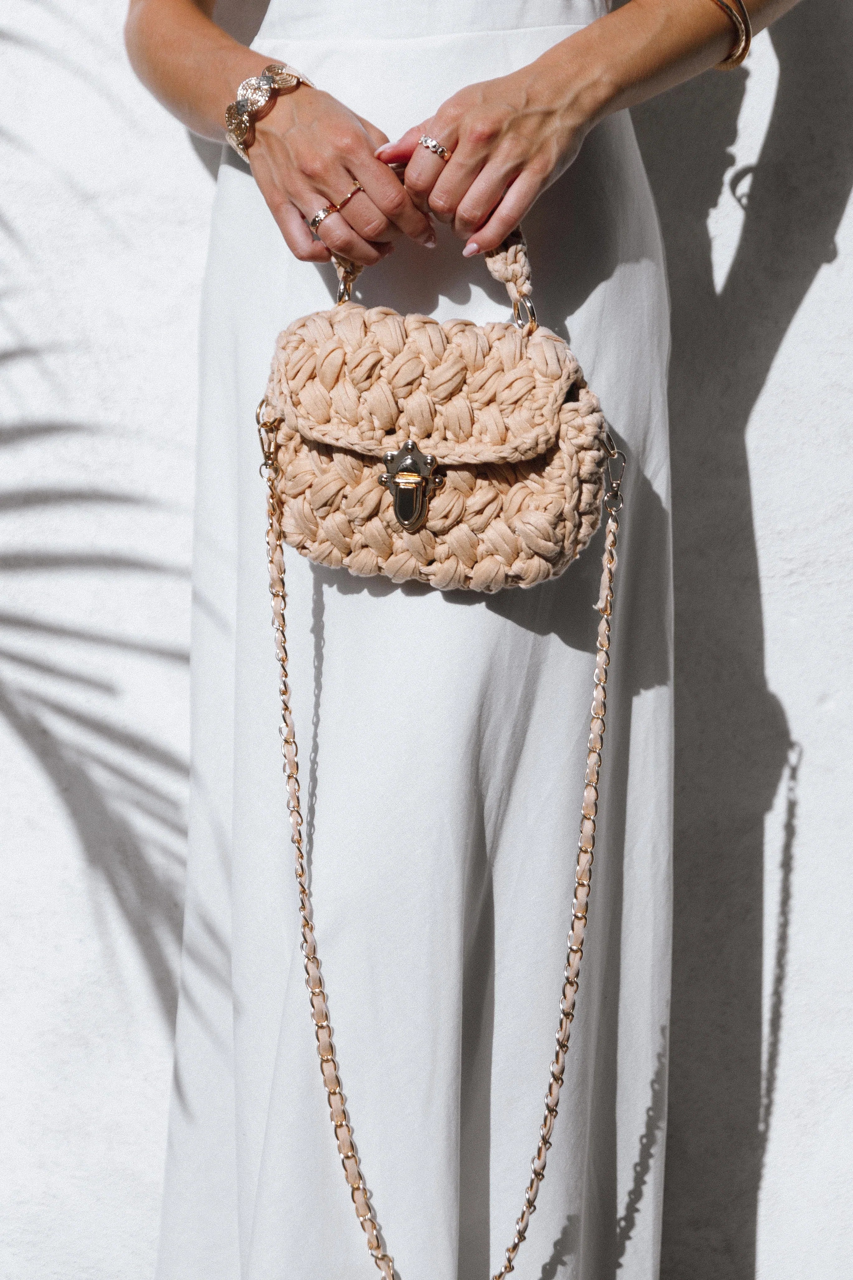 Veve Hand Woven Bag Natural