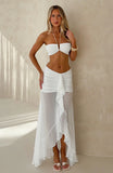 White Whisper Maxi Skirt Off White