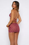 Coastal Breeze Mini Skirt Sangria Spritz