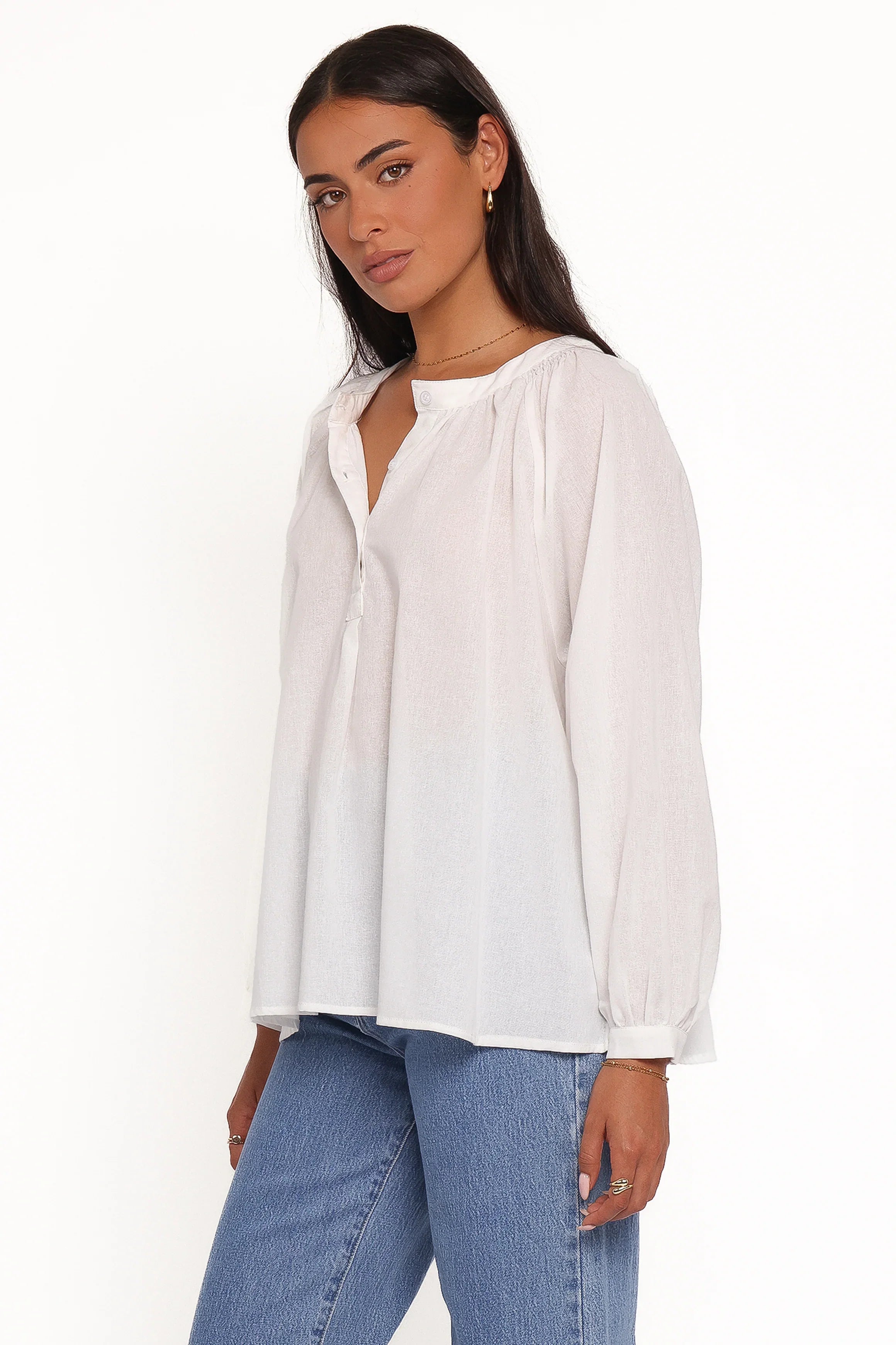 Irisa Shirt White