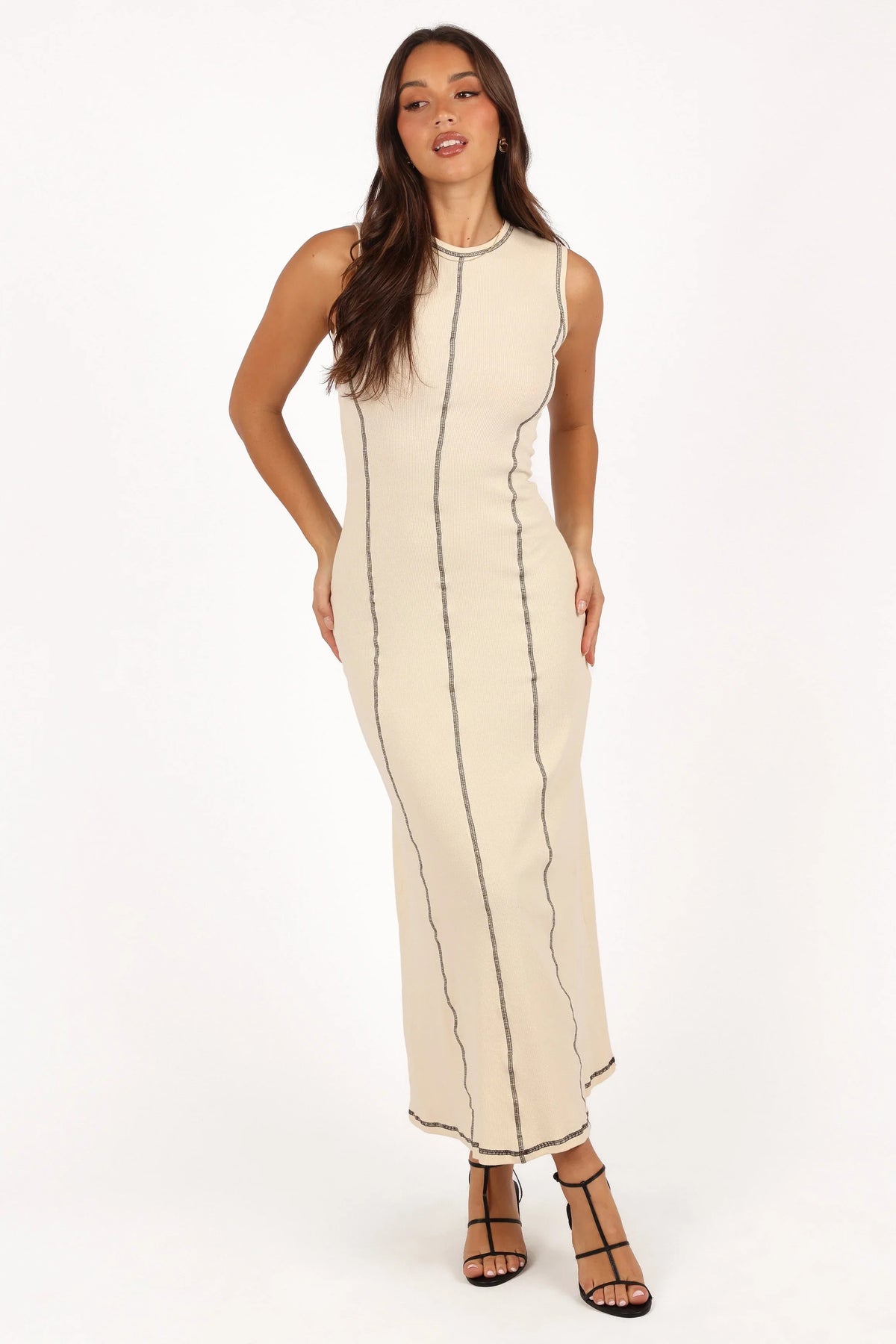Mae Midi Dress Cream