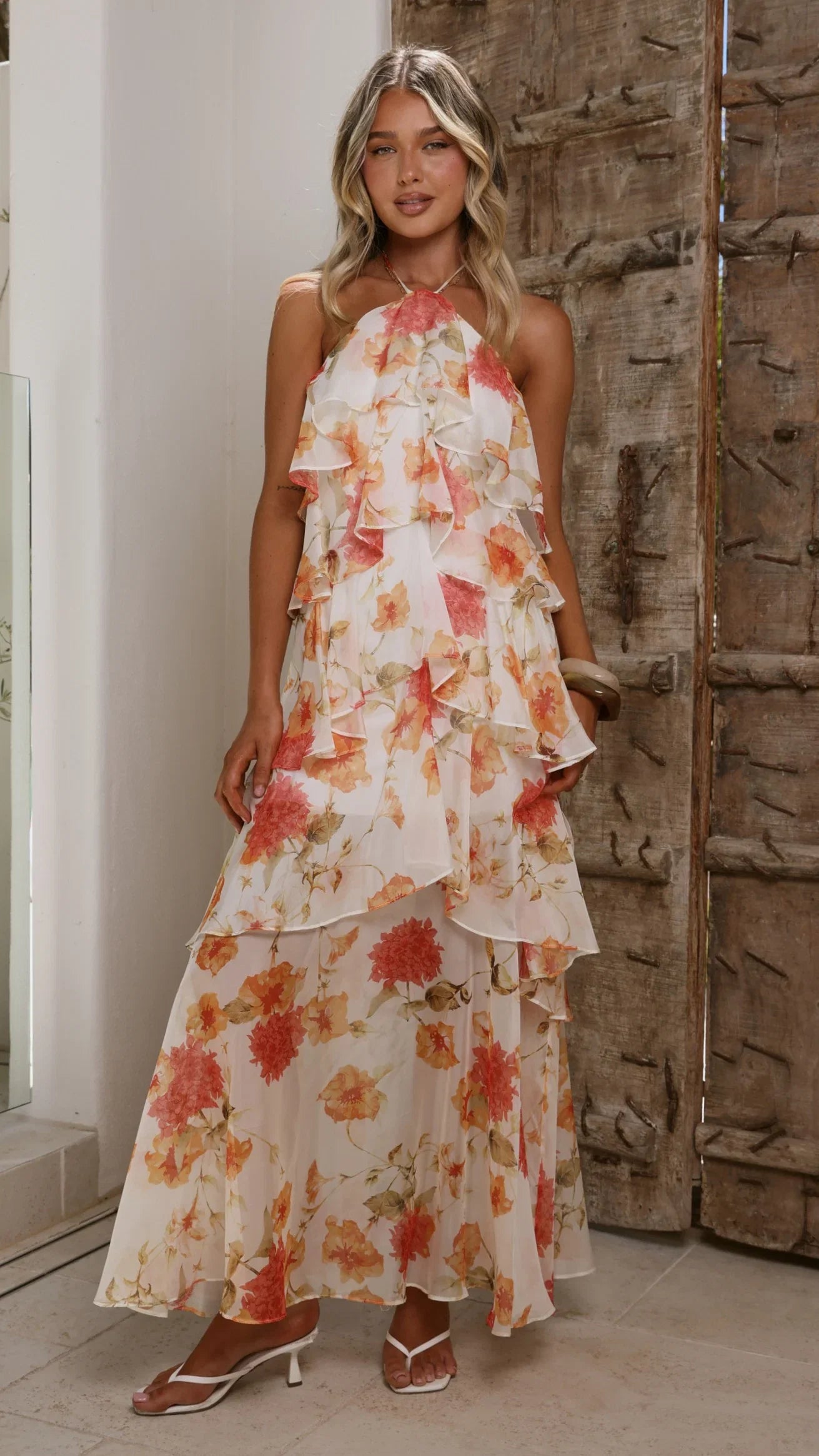 Loana Maxi Dress Spring Floral