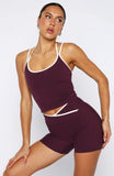 Power Boost Active Tank Plum Cream