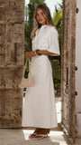 Sydney Maxi Dress White