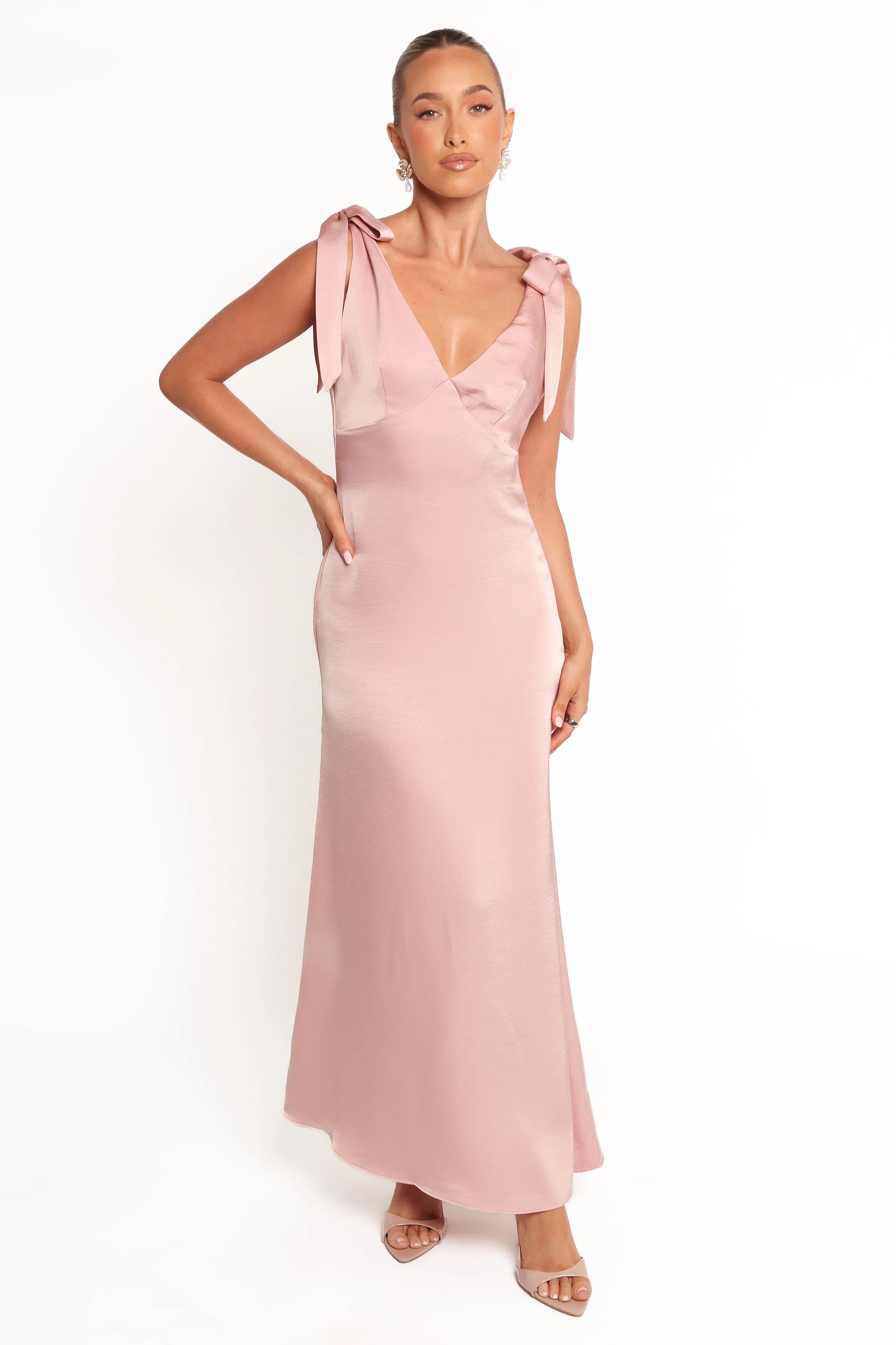 Claudine Midi Dress Pink