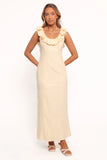 Brienne Maxi Dress Butter Yellow