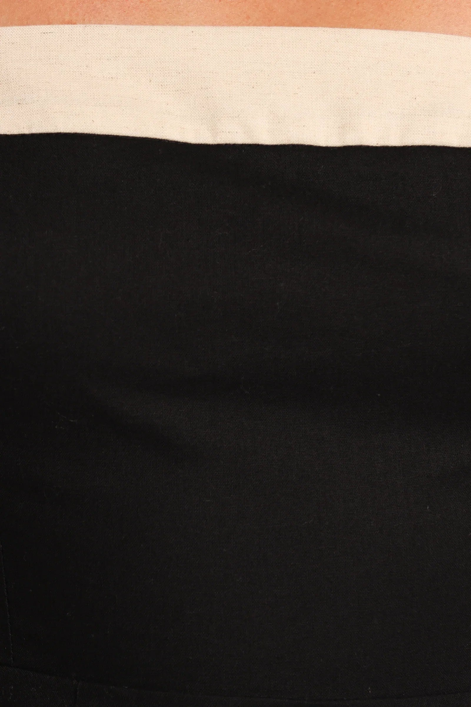 Olinda Mini Dress Black Cream