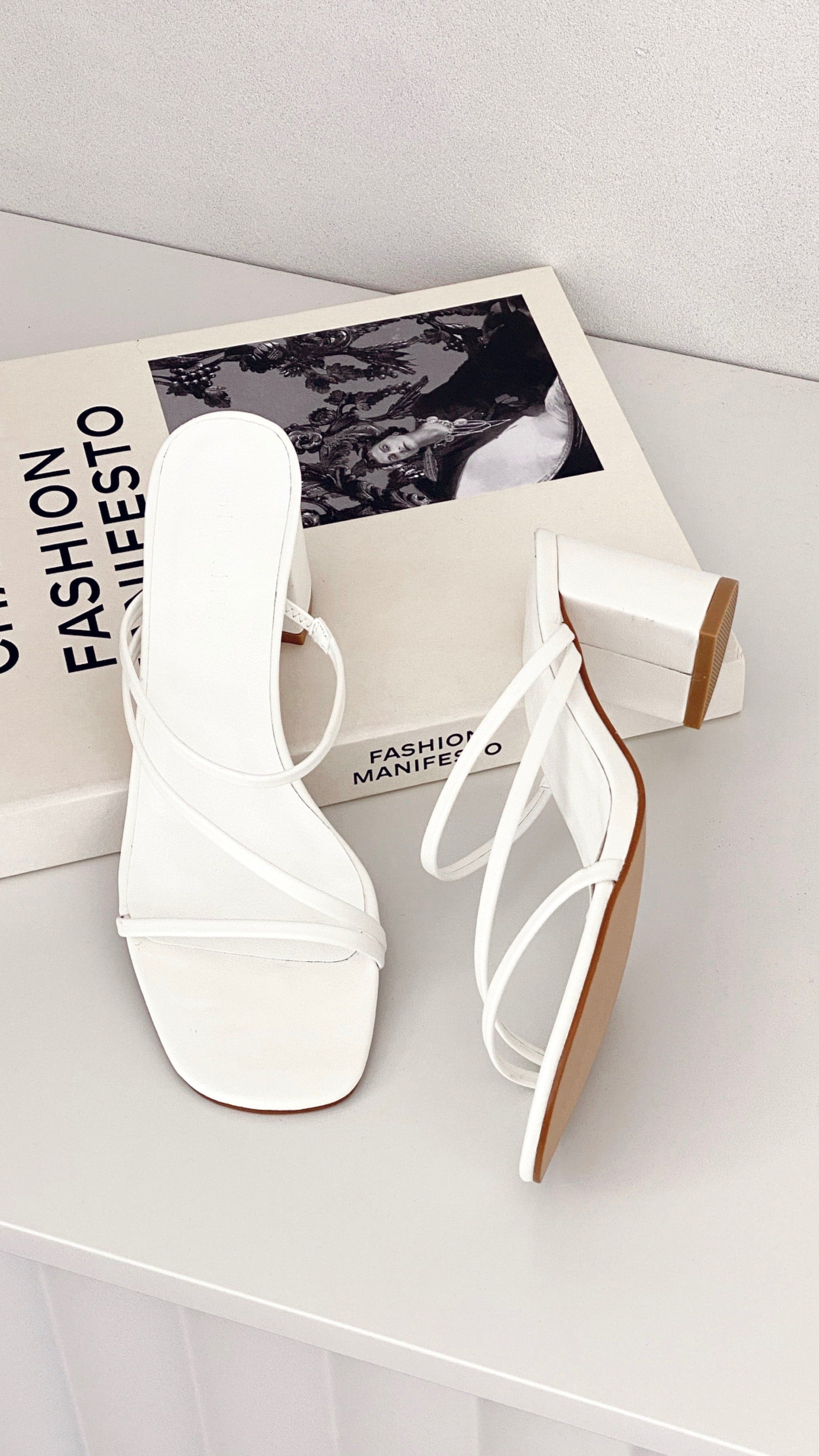 Yazmin Heel White