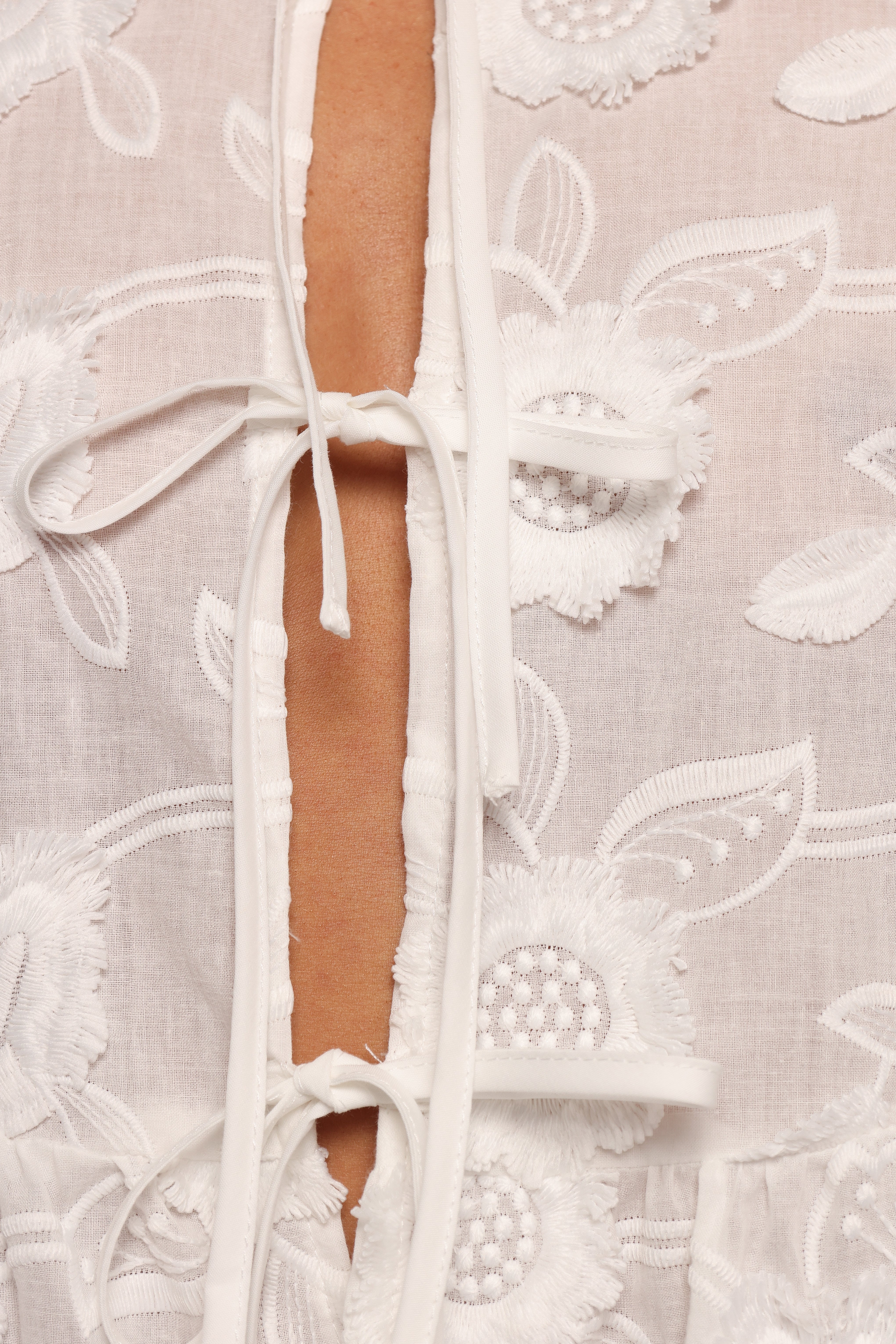 Doris Top White