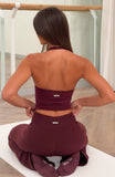 Grit Seamless Active Tank Merlot