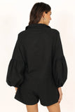 Elsa Romper Black