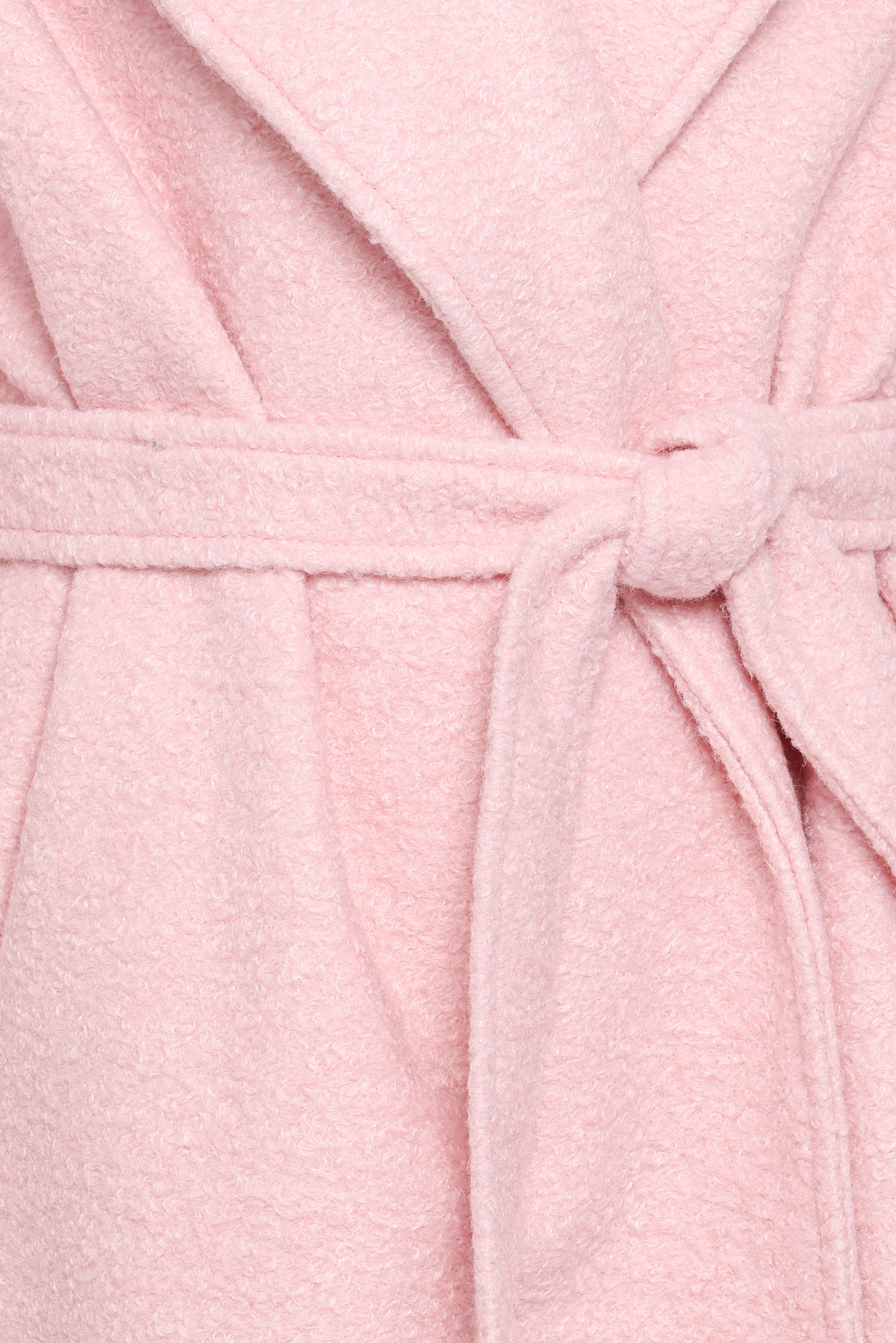 Jazzie Boucle Coat Baby Pink