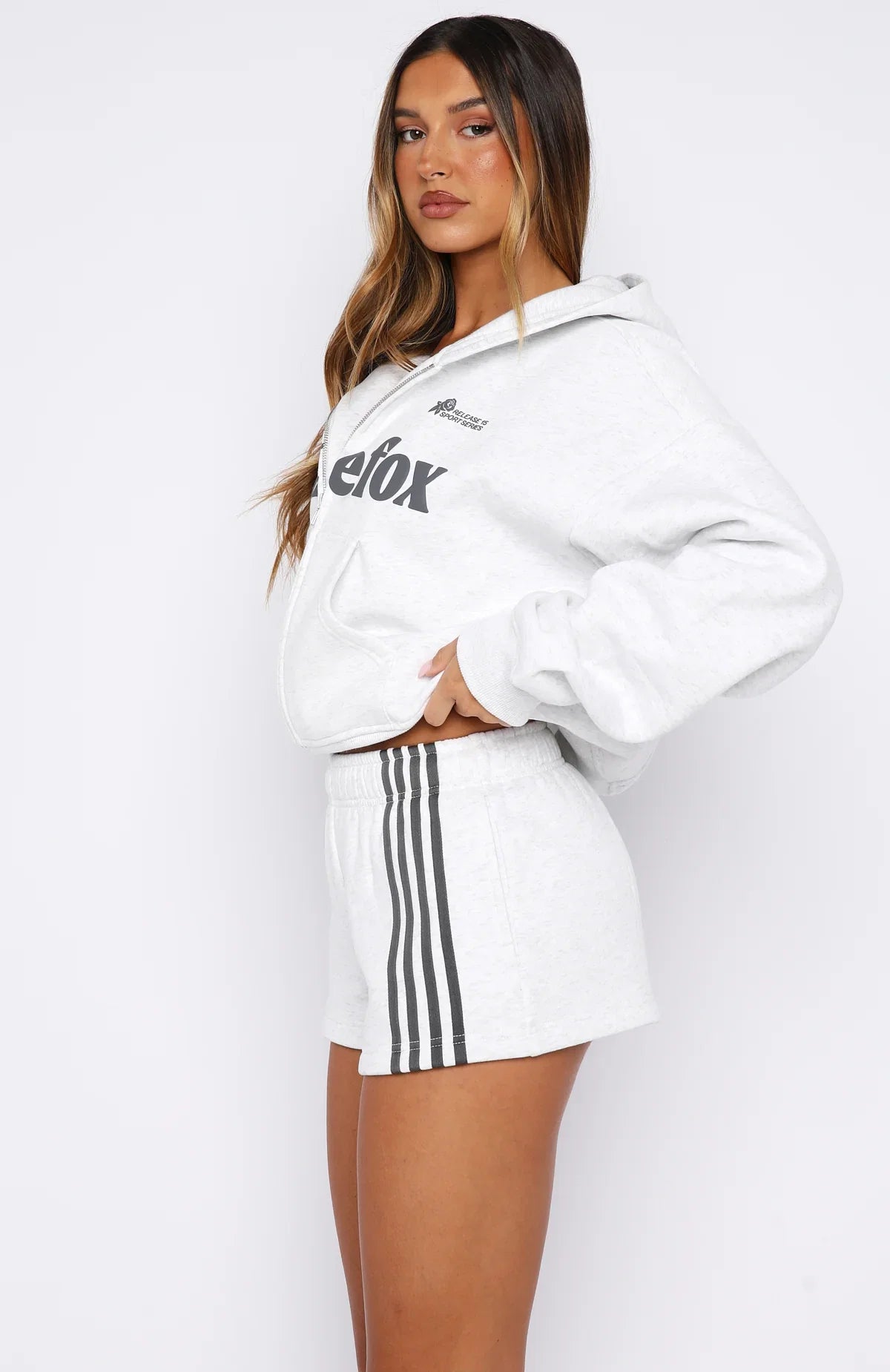 Release 15 Asalia Lounge Shorts Grey Marle