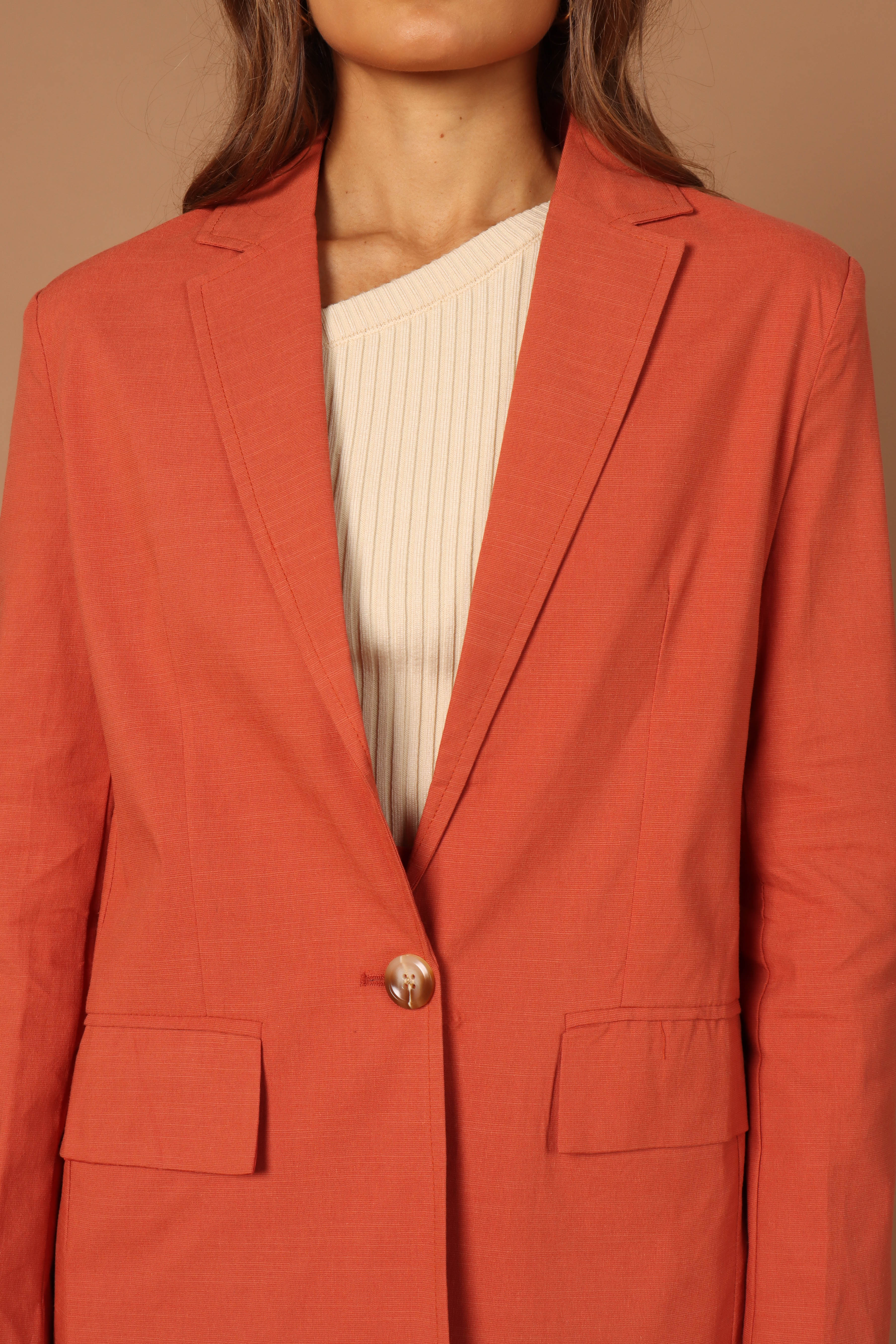 Manhattan Blazer Rust