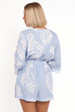 Tiff Romper Shell Print