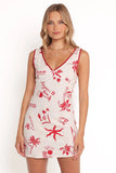Fleur Mini Dress Red