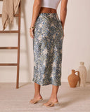Poppy Dust Floral Maxi Skirt