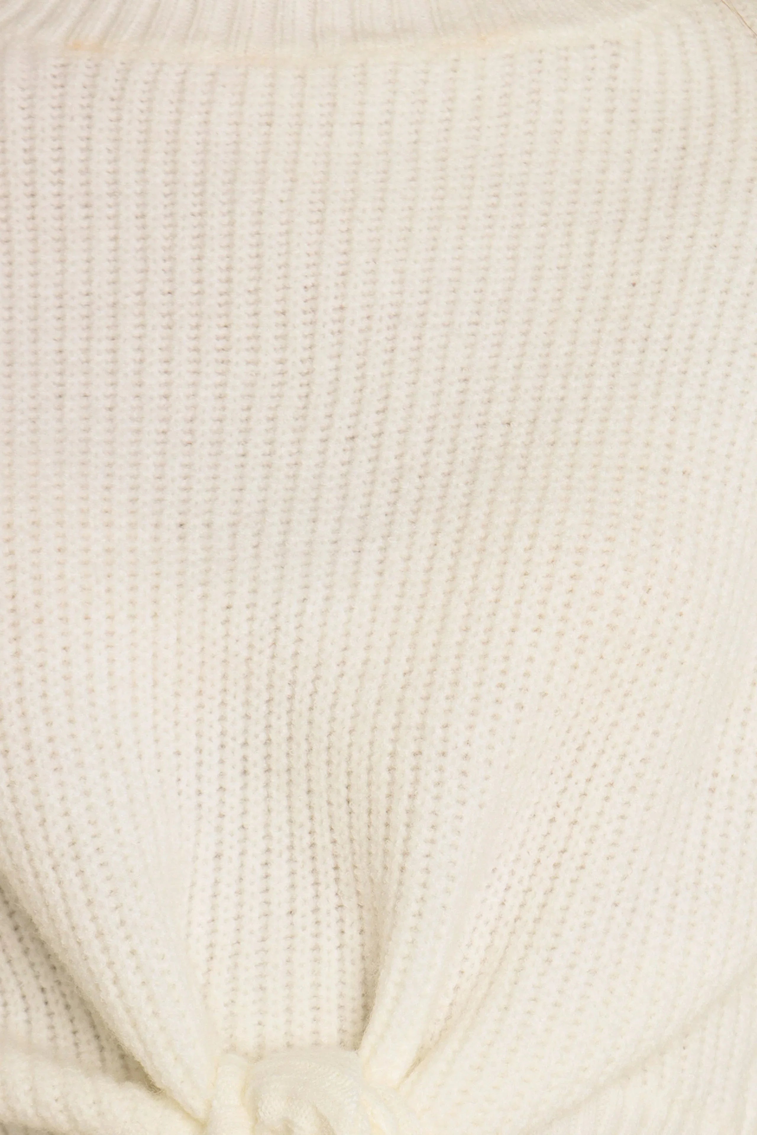 Captivate Knit Sweater Cream