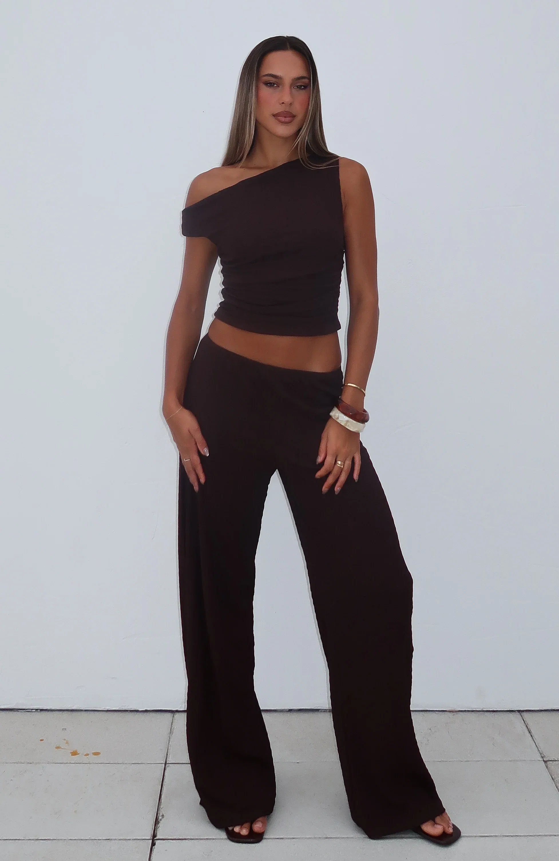 Turn Heads Fast Pants Chocolate