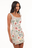 Rinna Mini Dress Pastel Floral