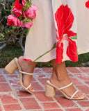 Margaret Woven Heeled Sandal