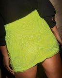 Stepping Out Sequin Mini Skirt