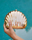 Gold Coast Shell Clutch