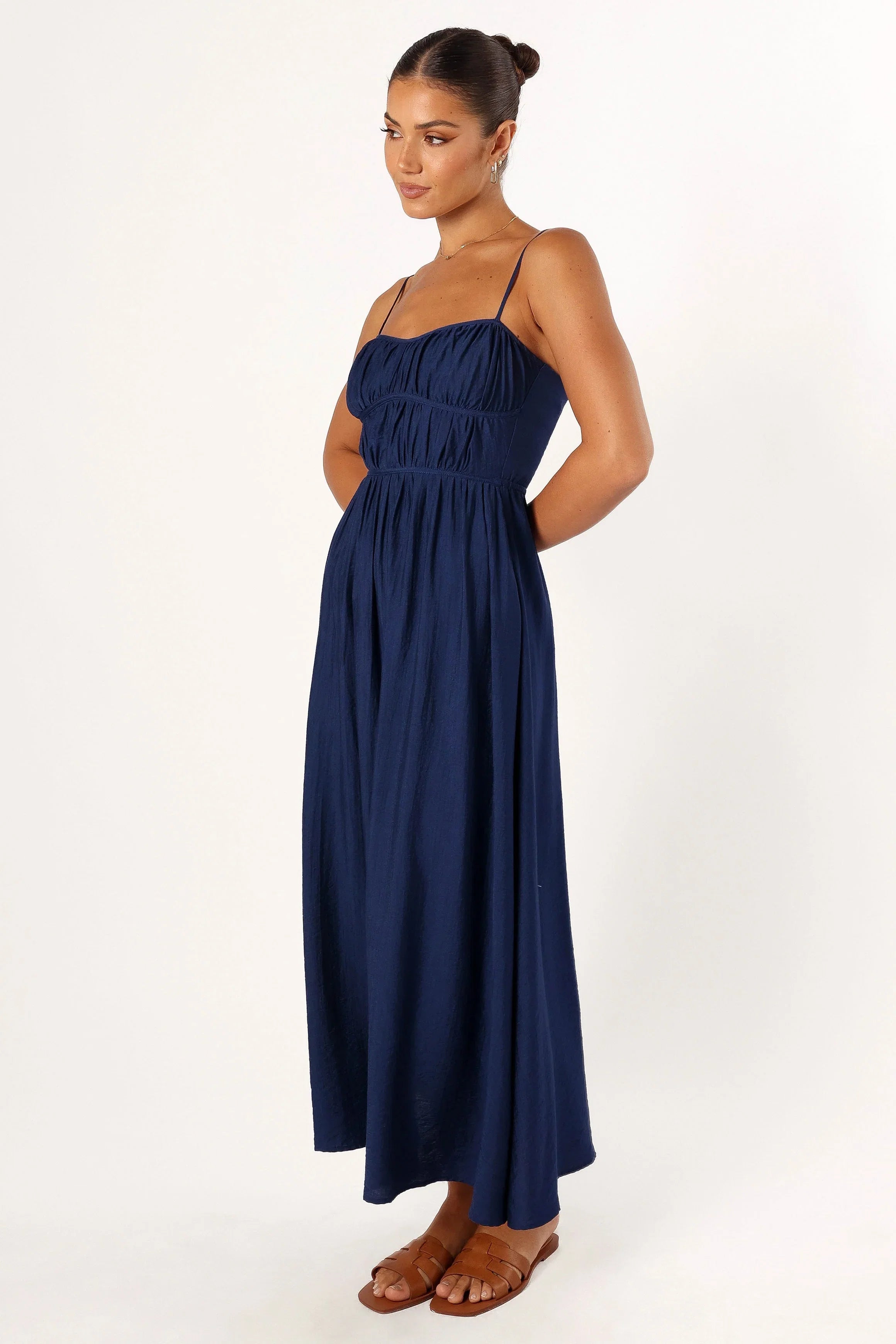 Kelani Luxi Midi Dress Navy