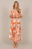 Silvio Maxi Dress Orange