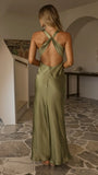 Eva Maxi Dress Olive