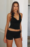 Lets Ride Mini Shorts Black