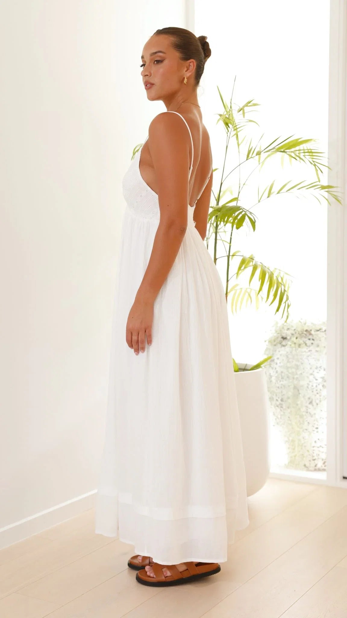 Elouise Maxi Dress White