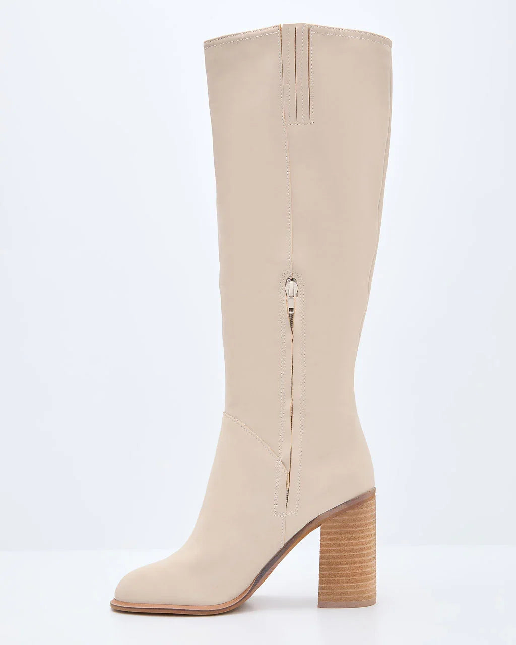 Always Here Block Heel Knee High Boots