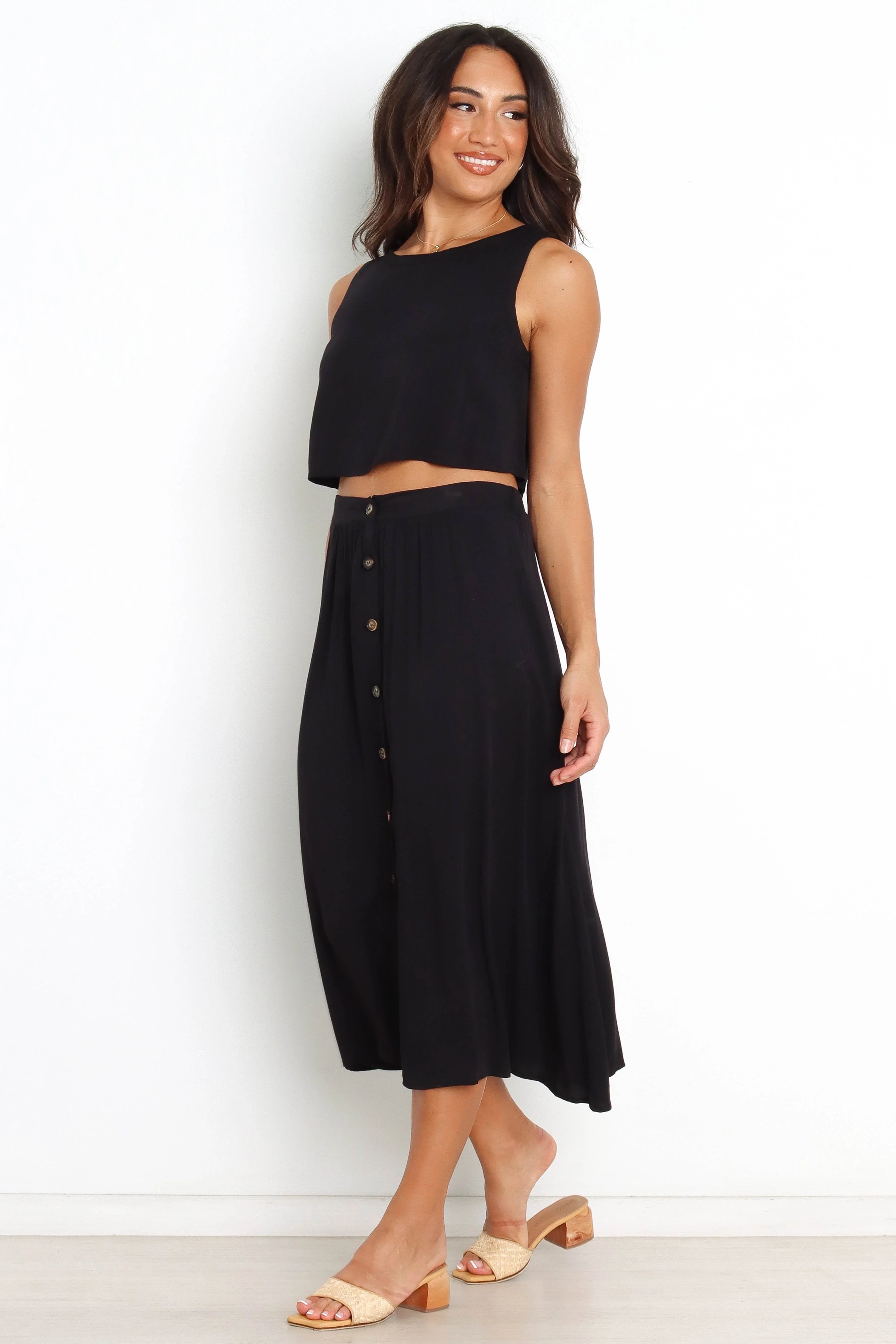 Ava Top Black