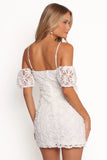 Celestia Mini Dress White
