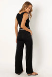 Uriah Wide Leg Pants Black