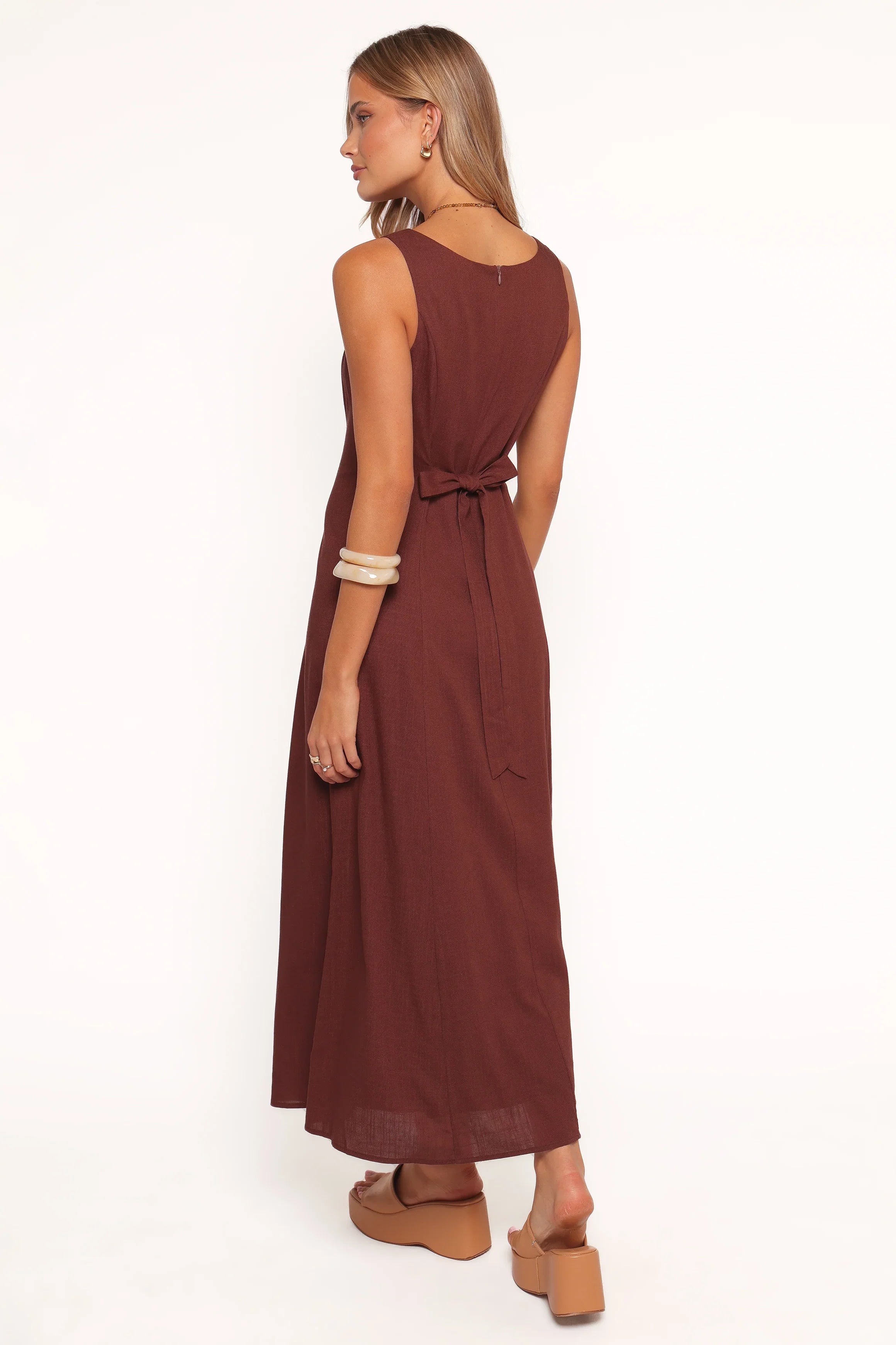 Tatum Maxi Dress Chocolate