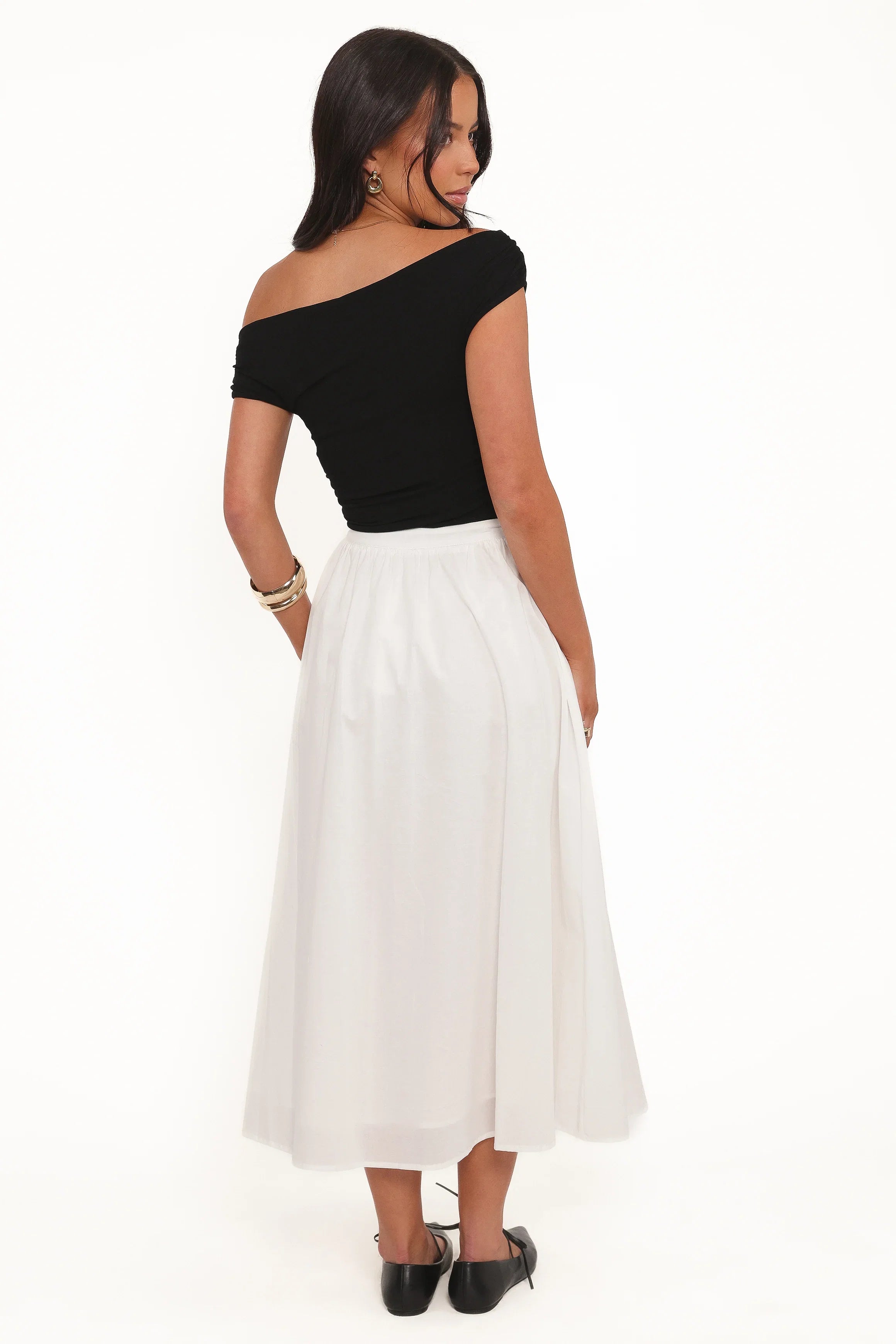 Oakley Midi Skirt White