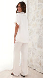 Imogen Button Shirt Cream