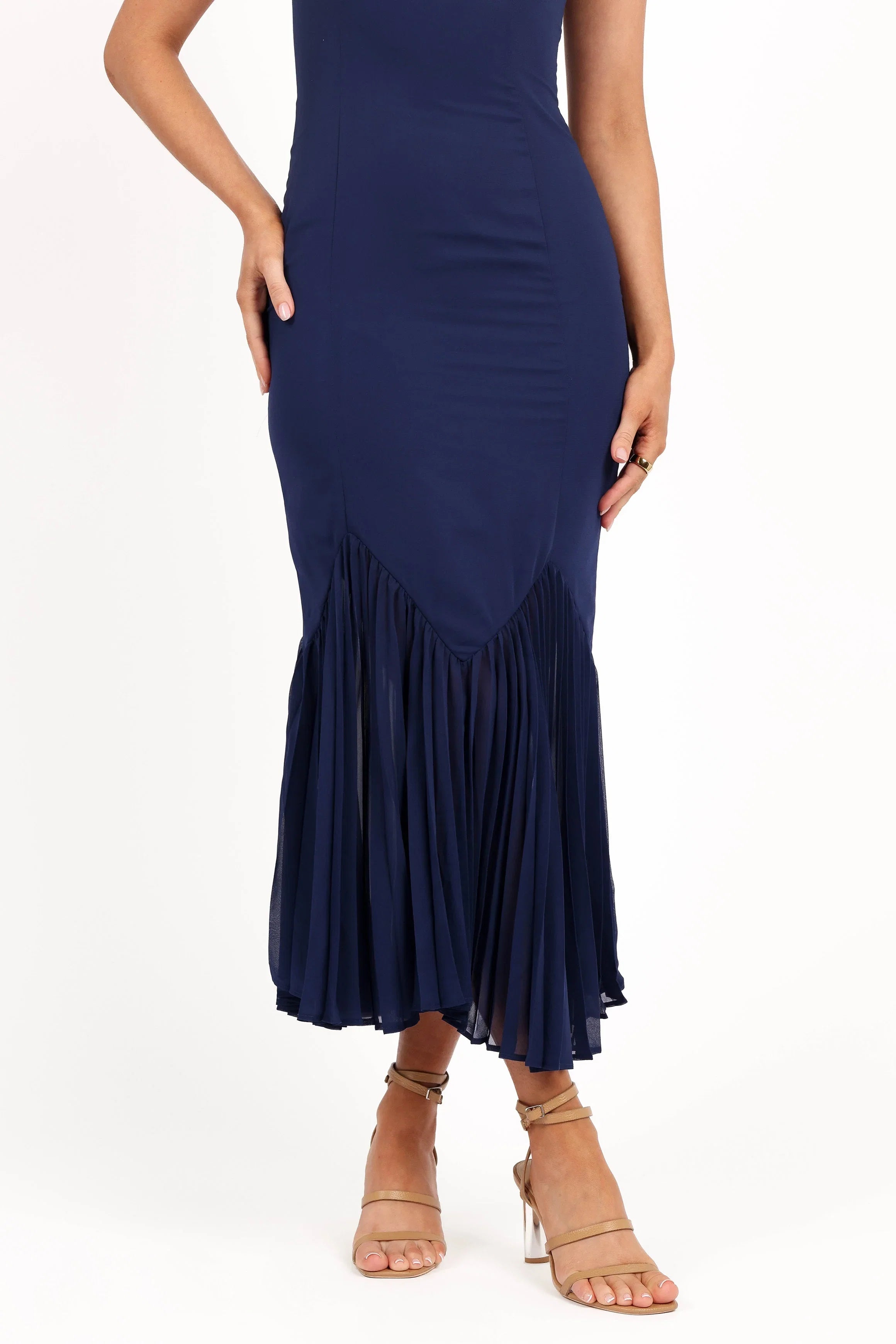 Ashton Midi Dress Navy